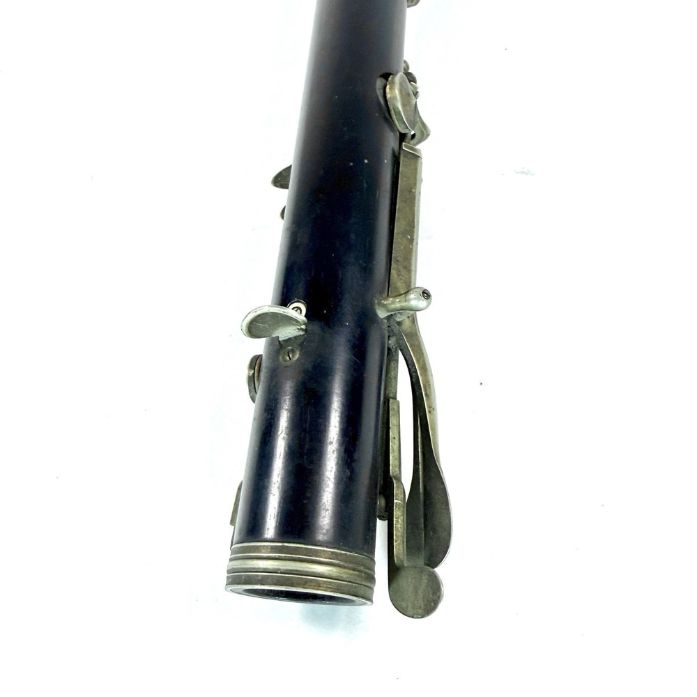 Vintage Amati Kraslice Wood Clarinet Czechoslovakia Nickel Keys Untested - Picture 9 of 14